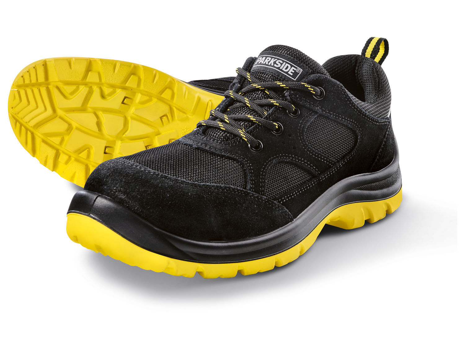 PARKSIDE® Chaussures de sécurité homme S3 (noir/jaune, 48)