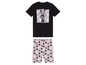 Pyjama Minnie Mouse avec t-shirt et short à pois.