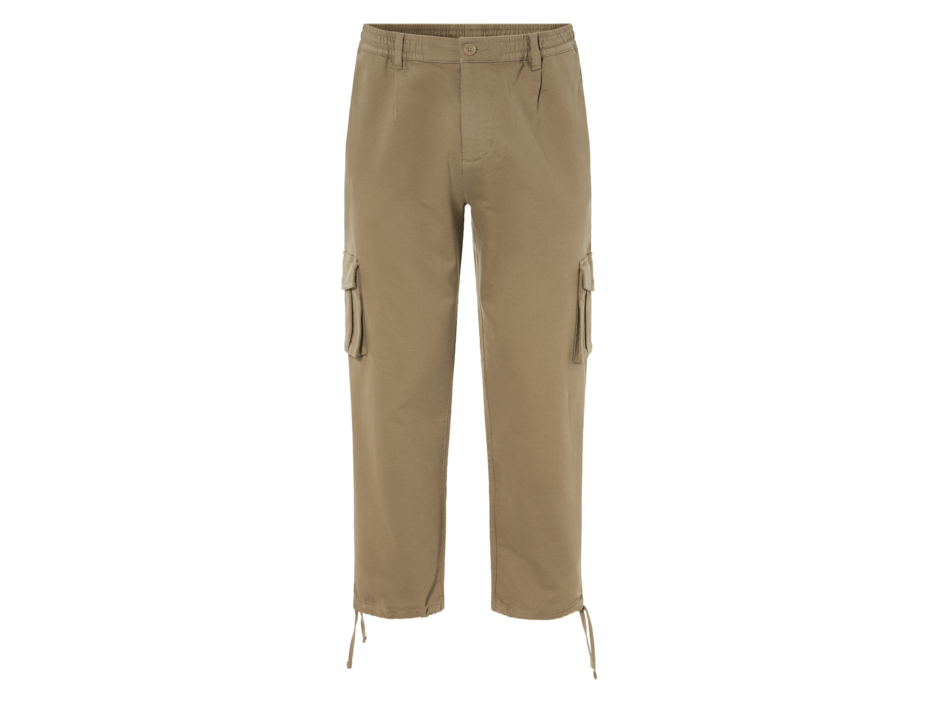 LIVERGY® Pantalon cargo homme (S, beige)