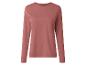 T-shirt rose à manches longues pour femme
