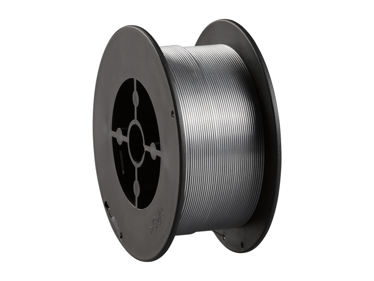Une bobine de fil d'argent pour souder.