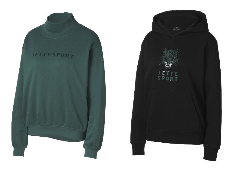 Pull à col roulé vert et sweat à capuche noir Jette Sport
