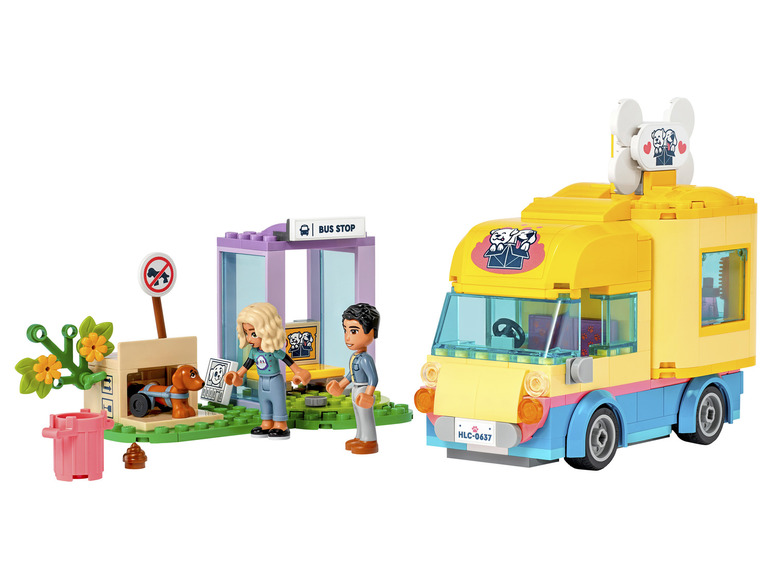 Aller en mode plein écran : LEGO® Friends La fourgonnette de sauvetage canin - Image 3