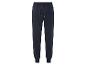 Pantalon de survêtement bleu marine avec cordon.