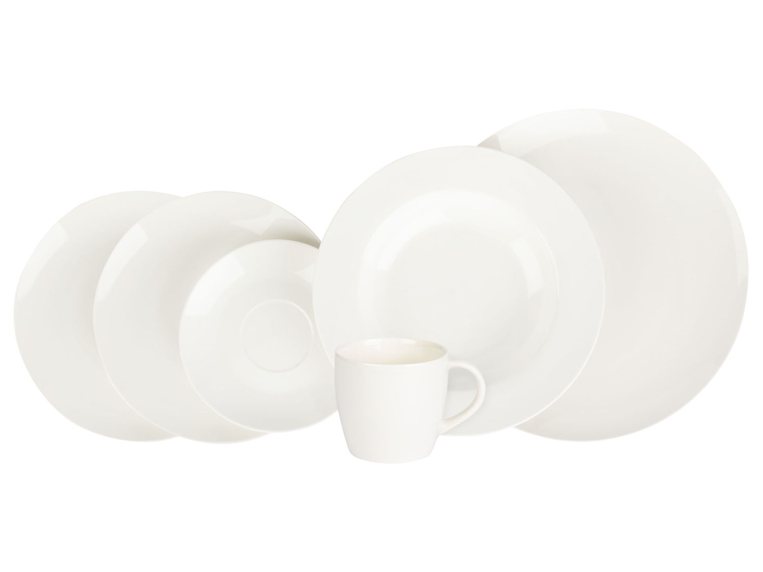 ERNESTO® Service de table en porcelaine, 36 pièces