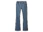 Jeans pattes d'éléphant avec ceinture élastique.