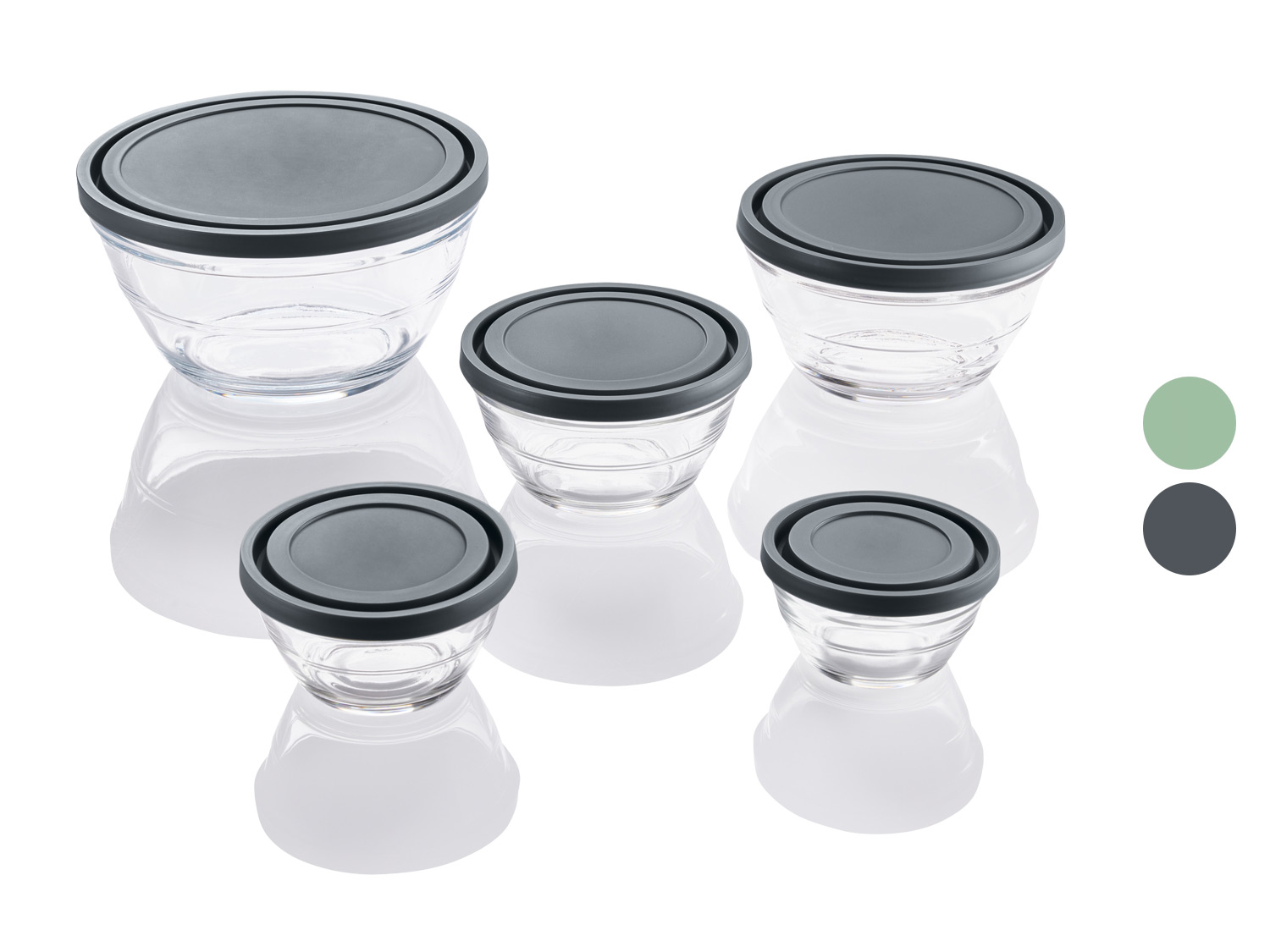 LIVARNO home Boîtes de conservation en verre