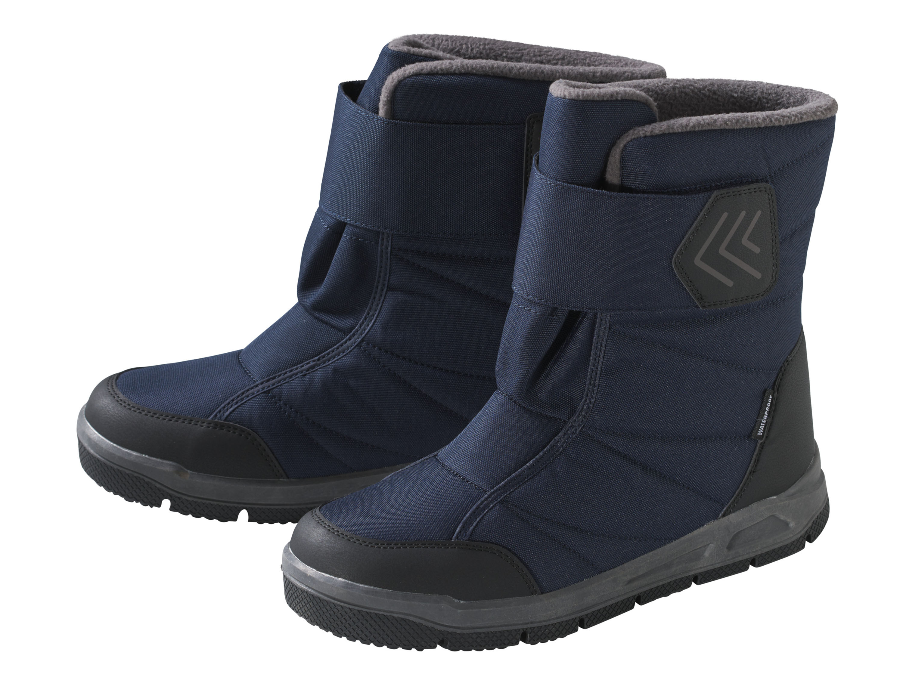 CRIVIT Bottines d’hiver à doublure chaude homme (bleu marine, 48)