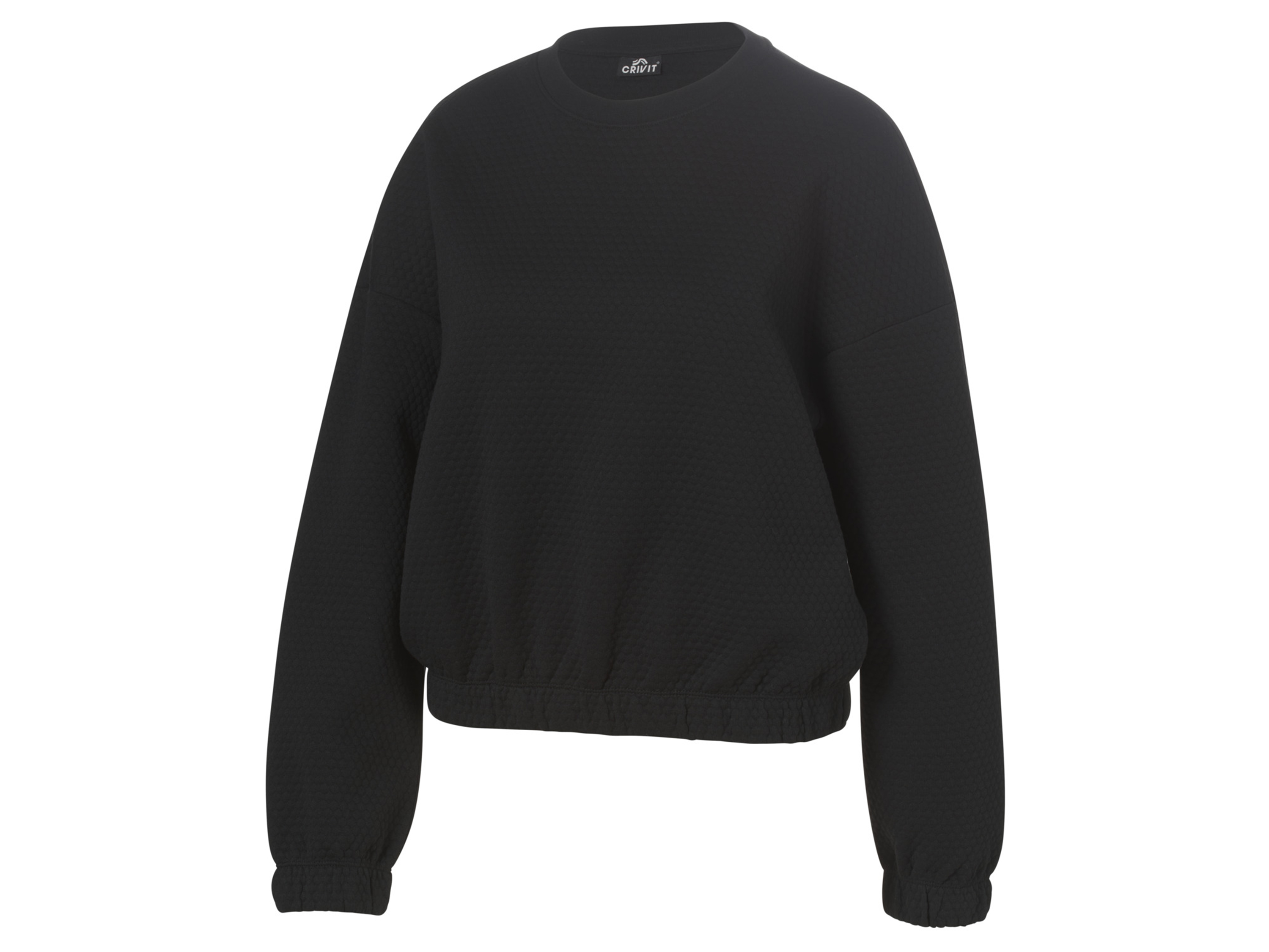 CRIVIT Sweat femme (Structure noire, S(34/36))