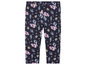 Leggings bleu foncé à imprimé sirène
