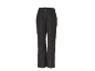 Pantalon de ski noir imperméable avec taille ajustable et poche zippée.