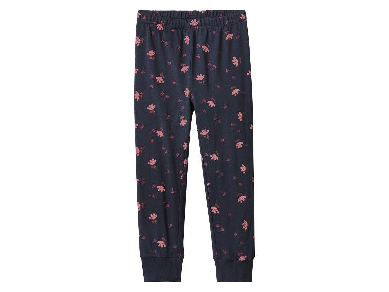 Leggings pour fille avec imprimé floral.