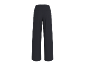 Pantalon large pour femme gris foncé, vue arrière