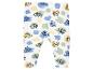 Pantalon bébé blanc avec imprimé Simba et Nala