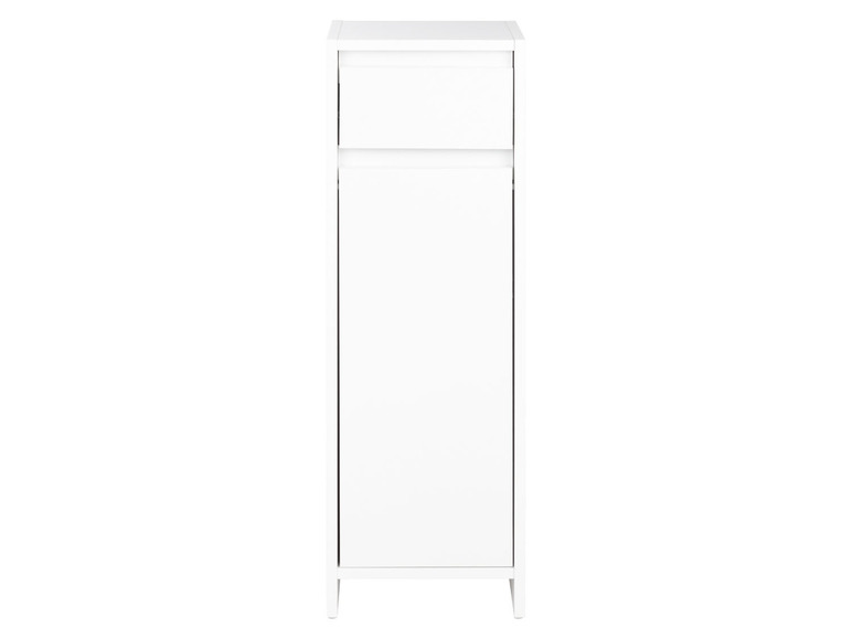 Aller en mode plein écran : LIVARNO home Armoire latérale de salle de bains Oslo, 32 x 99 x 30 cm, blanche - Image 4