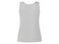 Débardeur femme gris clair, vue de dos