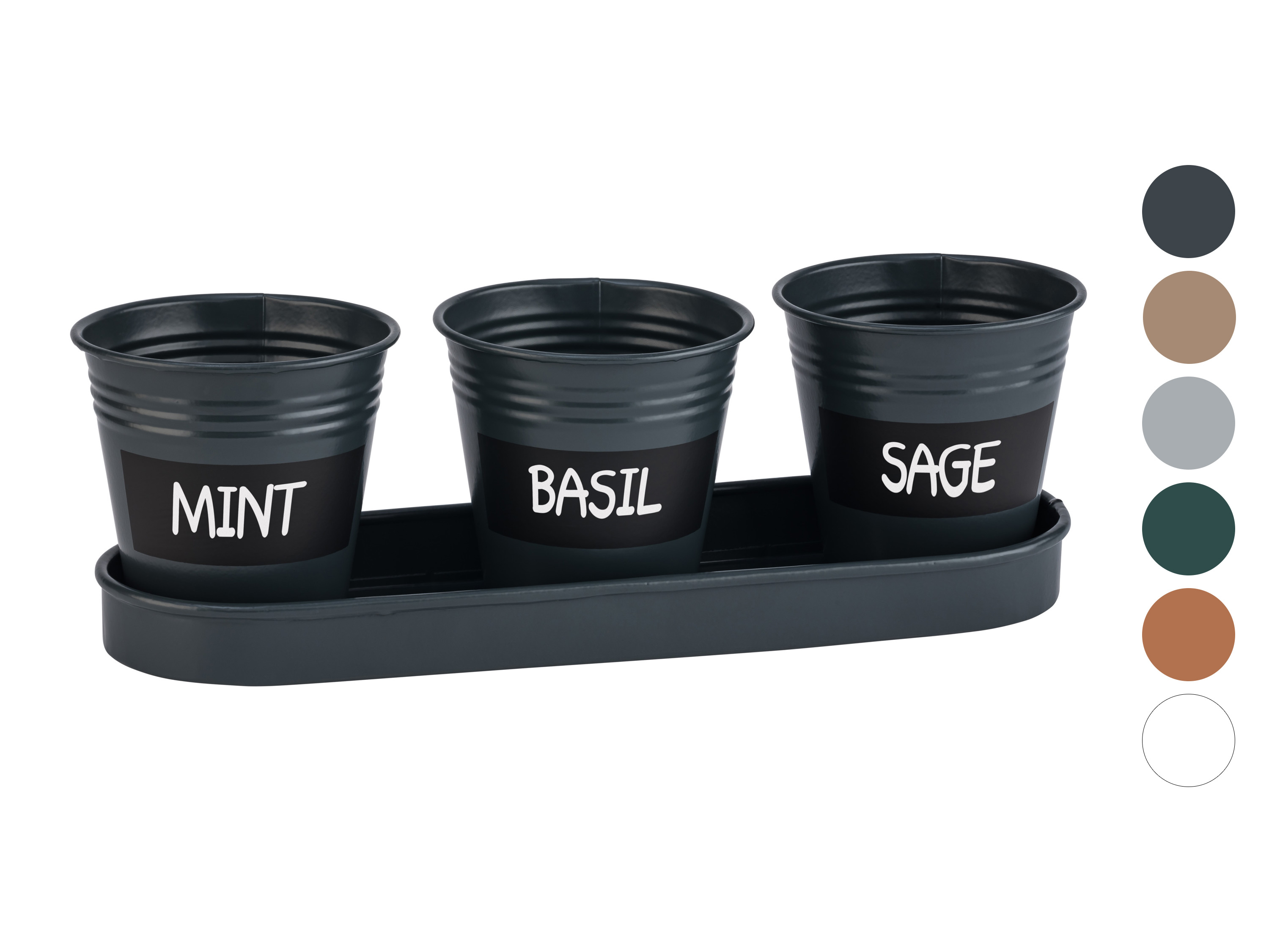 PARKSIDE® Lot de 3 pots pour herbes aromatiques