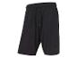 Short de sport noir avec cordon.