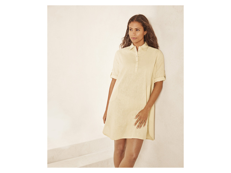 Aller en mode plein écran : esmara® Robe en lin femme - Image 3