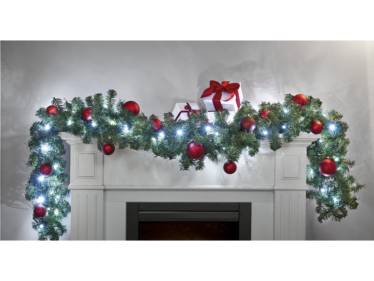Aller en mode plein écran : LIVARNO home Guirlande branches de sapin à LED - Image 8