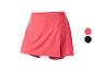 Jupe-short de sport femme corail avec option de couleur noire.