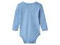 Body bébé bleu clair à manches longues