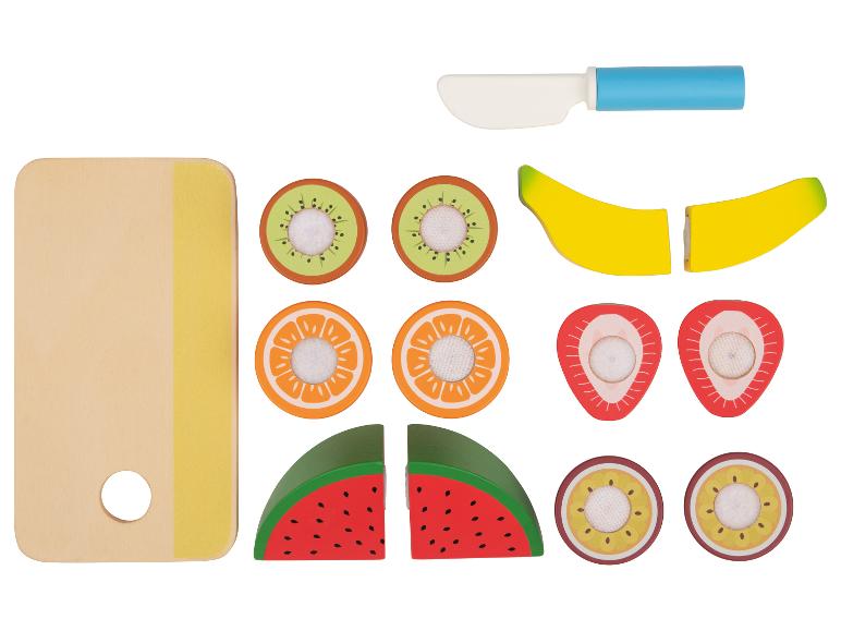 Set d'aliments en bois