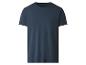 T-shirt basique à manches courtes bleu foncé