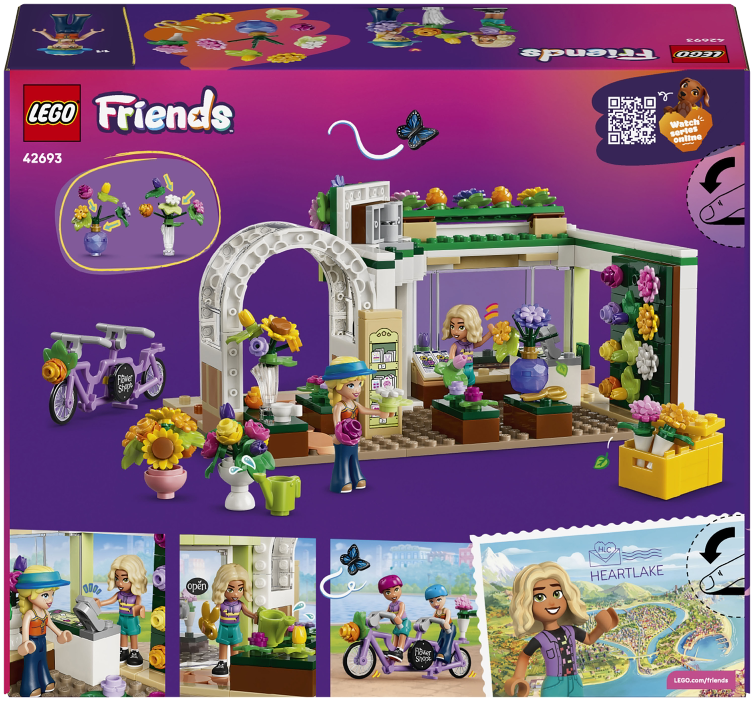LEGO® Friends 42693 Le fleuriste - vue 2