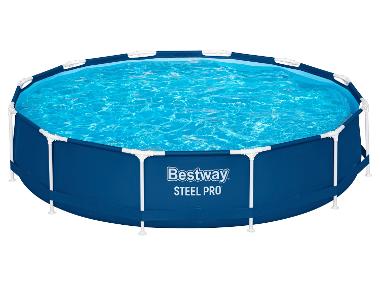 Bestway Piscine tubulaire Steel Pro™ avec pompe de filtration