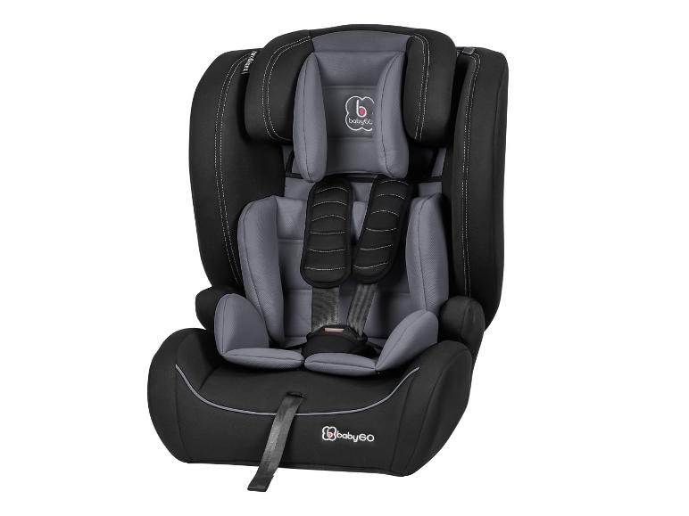 Siège auto enfant babyGO, noir et gris