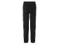 Pantalon cargo noir avec cordon de serrage