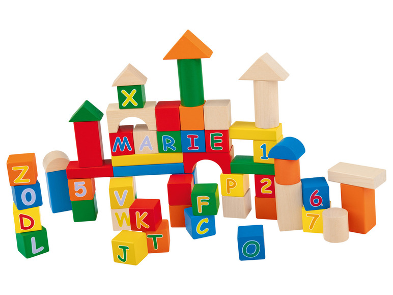 Aller en mode plein écran : Playtive Baril de jouets en bois - Image 8