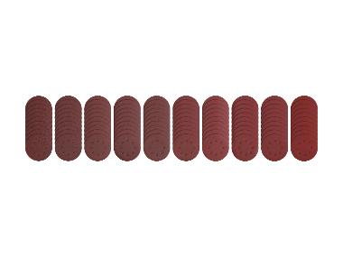 PARKSIDE® Set de papier abrasif pour ponceuse excentrique, 100 pièces