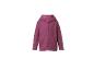 Sweat à capuche zippé pour enfant de couleur pourpre.