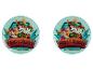 Deux badges Paw Patrol, thème Jungle.