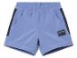 Shorts bleus avec des accents noirs et un logo 'Hiking Fun'