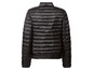 Veste matelassée noire à manches longues.