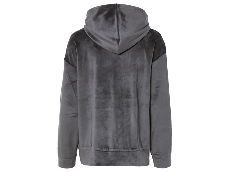 Aller en mode plein écran : esmara® Sweat à capuche en velours femme - Image 4