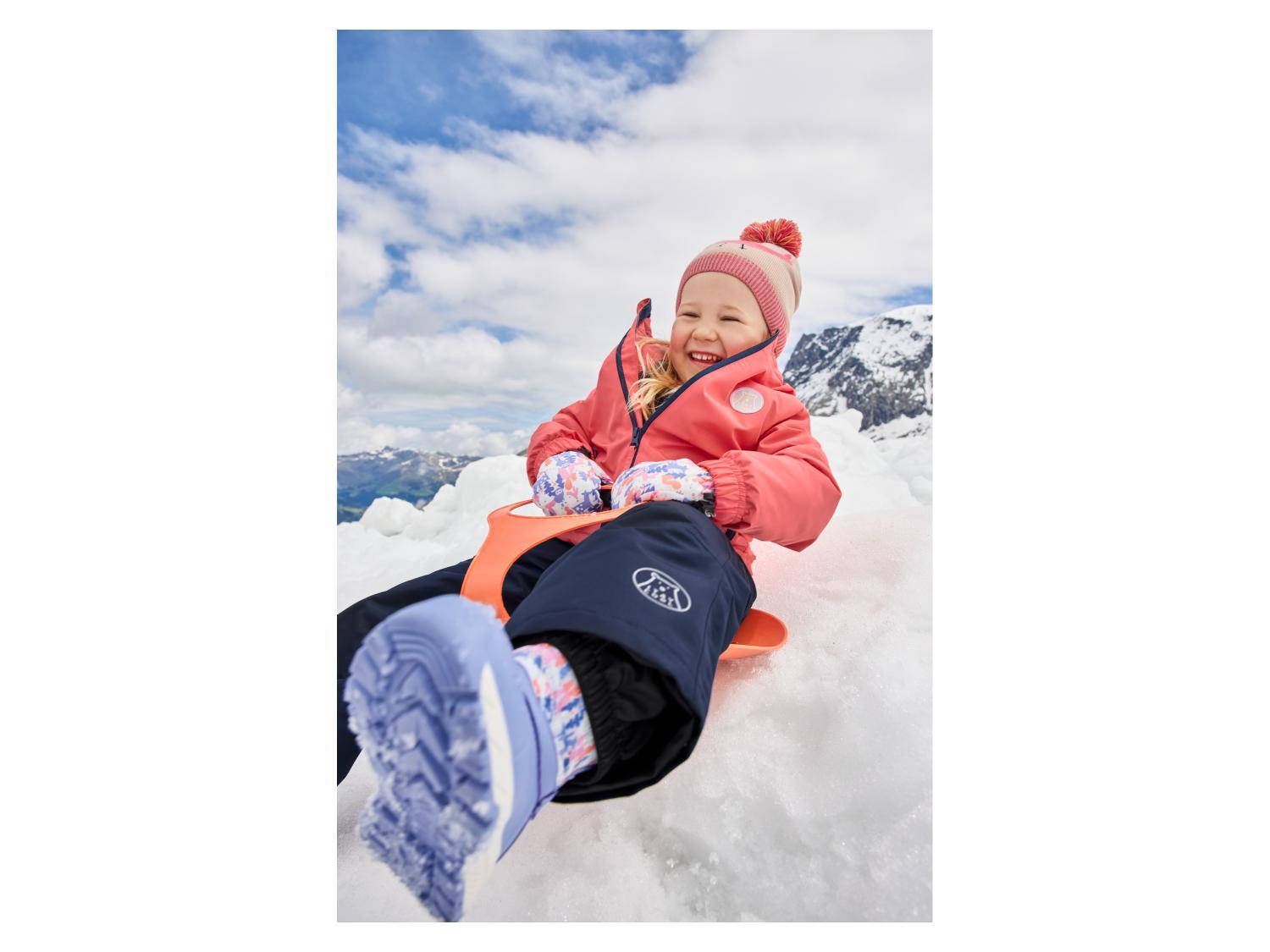 Pantalon De Neige Lupilu Noir Garçon 2-3 Ans, Imperméable, Ski