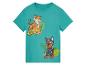 T-shirt turquoise enfant, Paw Patrol, tigre, jungle.