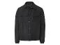 Une veste noire à boutons