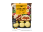 Paquet de 12 mini pains bao au poulet, prêts pour le micro-ondes, avec Nutri-Score A.