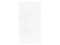 Serviette de bain blanche.