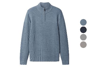 ESMARA MEN Pull-over zippé pour homme