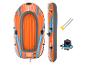 Bateau pneumatique Bestway Condor Elite 2000, rames et pompe inclus.