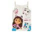 Débardeur blanc pour fille avec imprimé Gabby et chats de 'Gabby's Dollhouse'