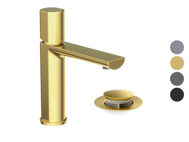 Schütte - Mitigeur robinet de lavabo New York, avec valve pop-up adaptée