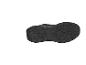 Semelle de chaussure de sport noire avec motif adhérent