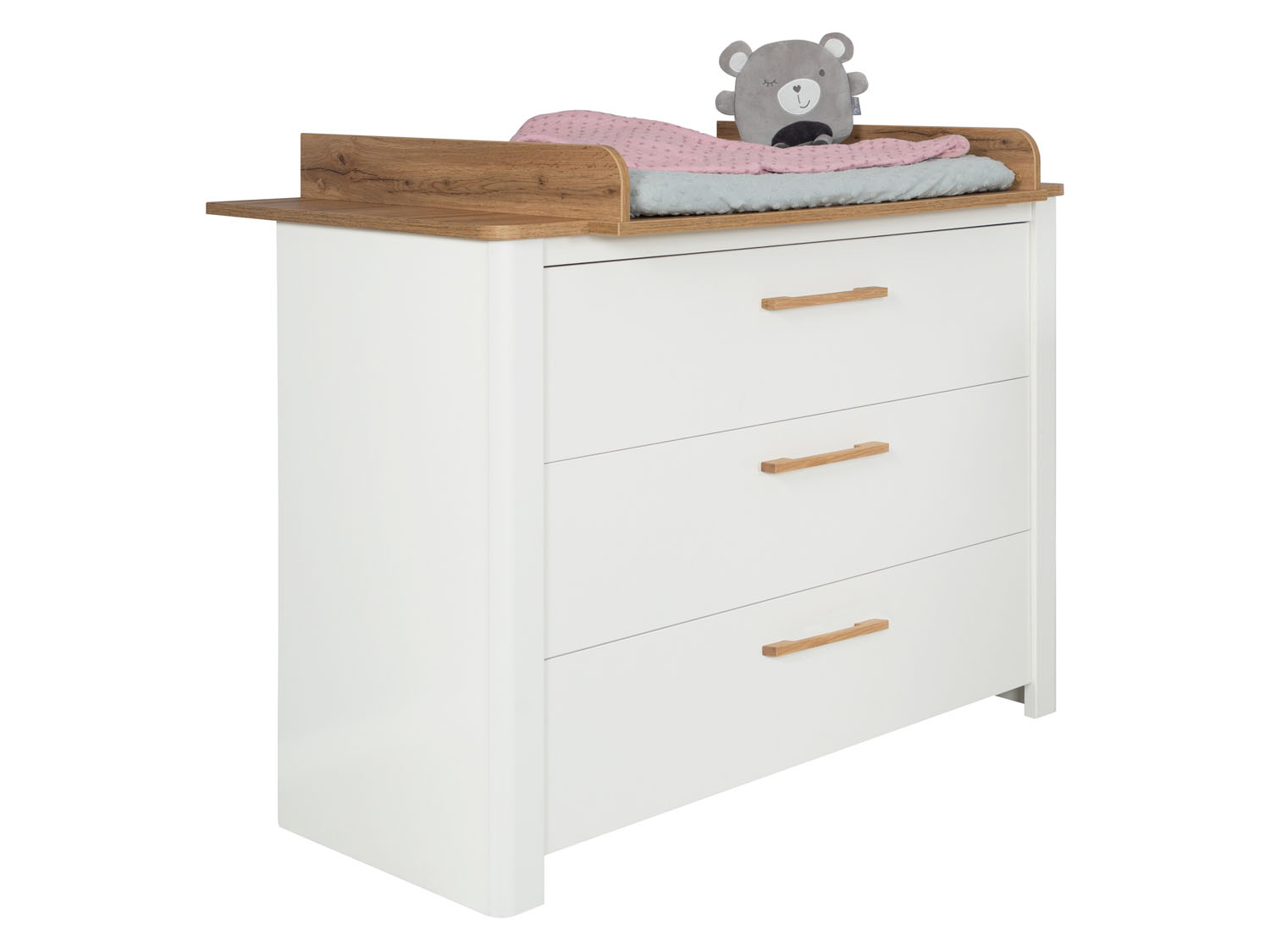 ROBA Commode Ava – Incl. table à langer amovible – / Chêne artisan - vue 2